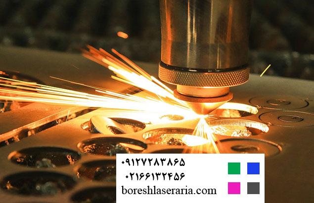 نحوه انجام برش لیزر فولاد