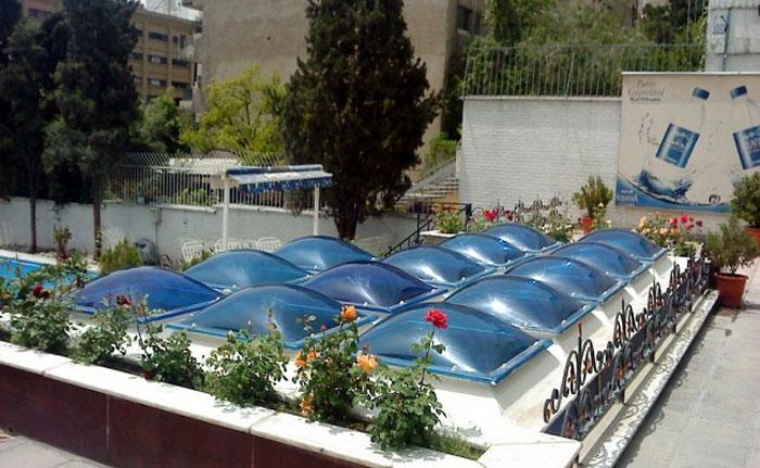 نصب نور گیر حبابی در تهران